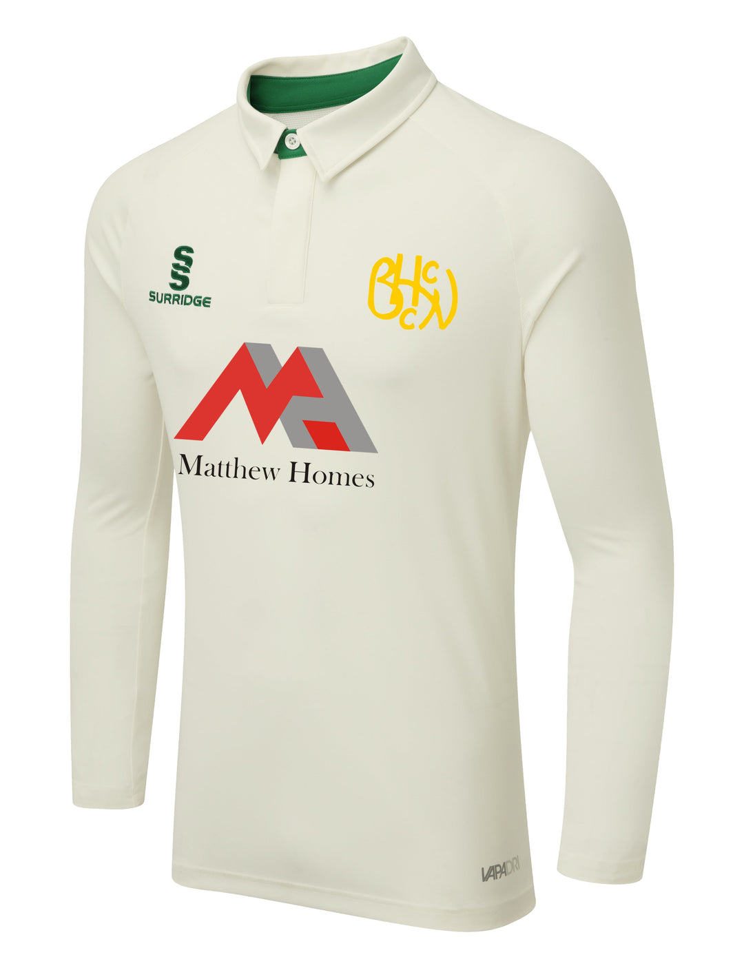 Bayford & Hertford Nondescripts CC Senior Long Sleeved Playing Shirt