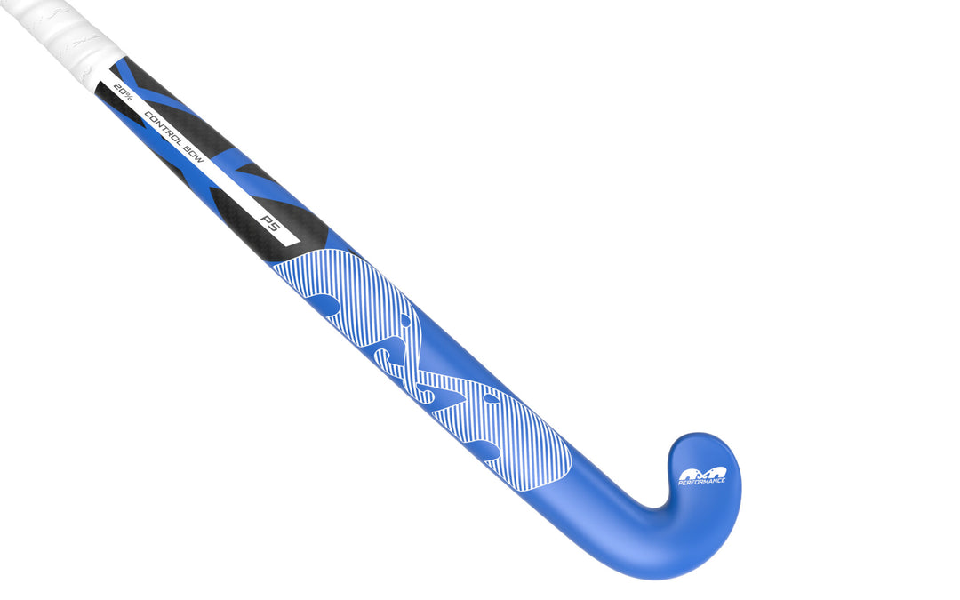 TK P5 Control Bow Blue-White Hockey Stick 2026/27