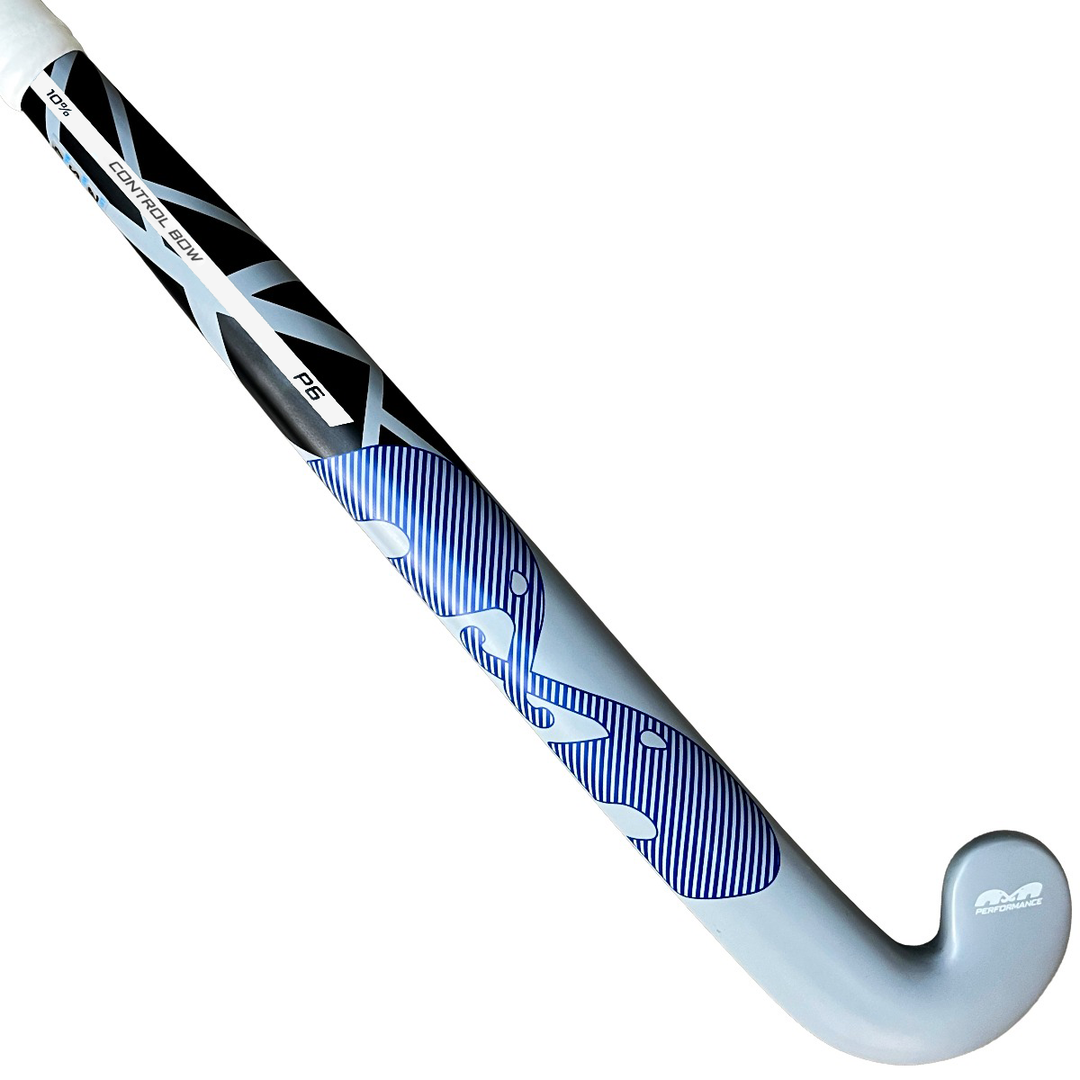 TK P6 Control Bow Grey-Blue Hockey Stick 2026/27