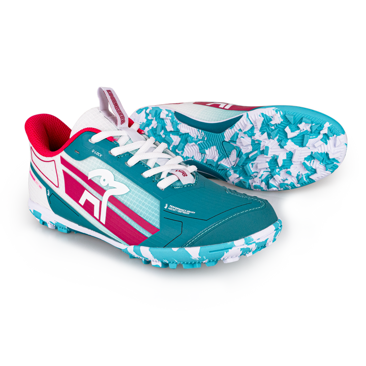 Kookaburra Orbit Junior Hockey Shoe - Mint/Pink 2025/26