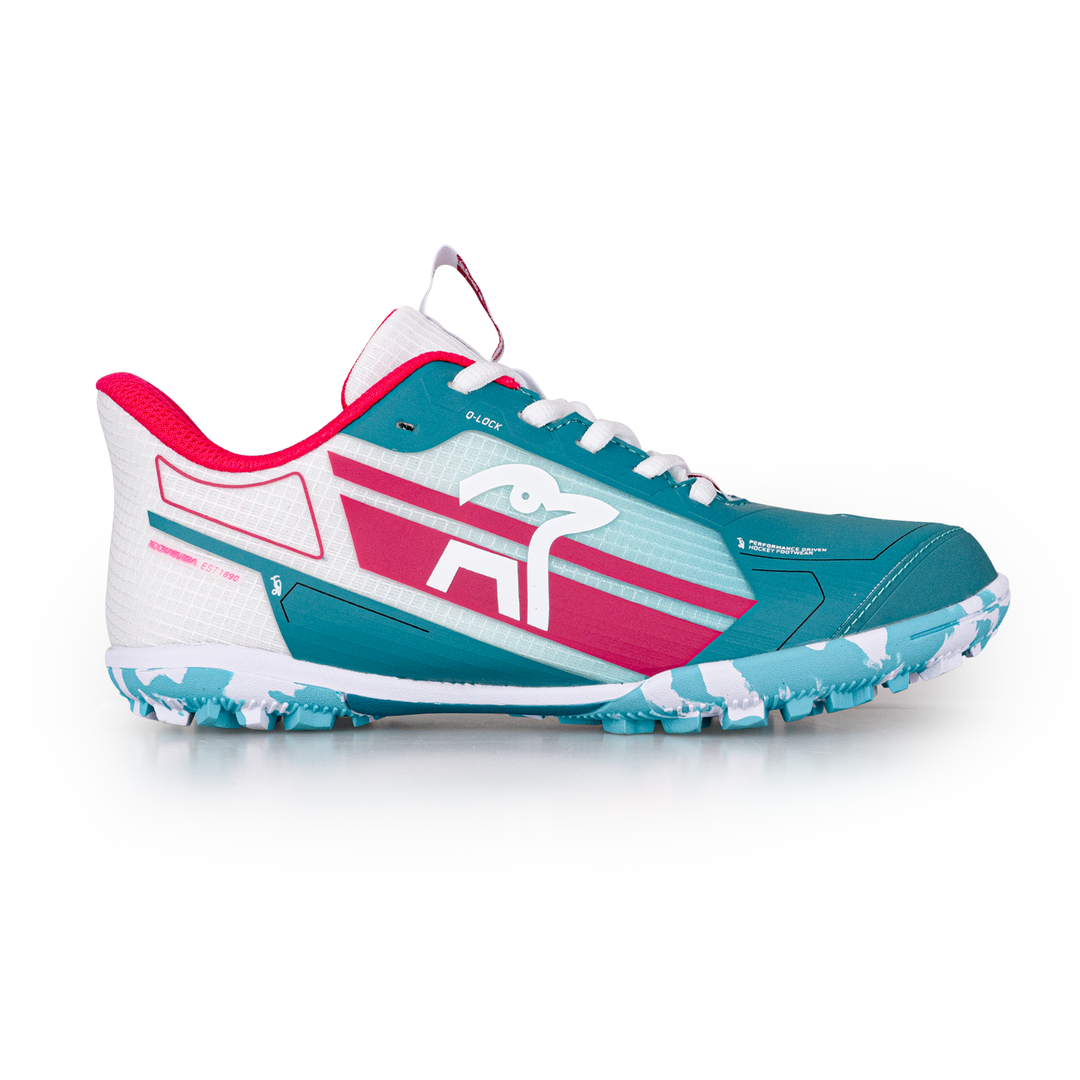 Kookaburra Orbit Junior Hockey Shoe - Mint/Pink 2025/26