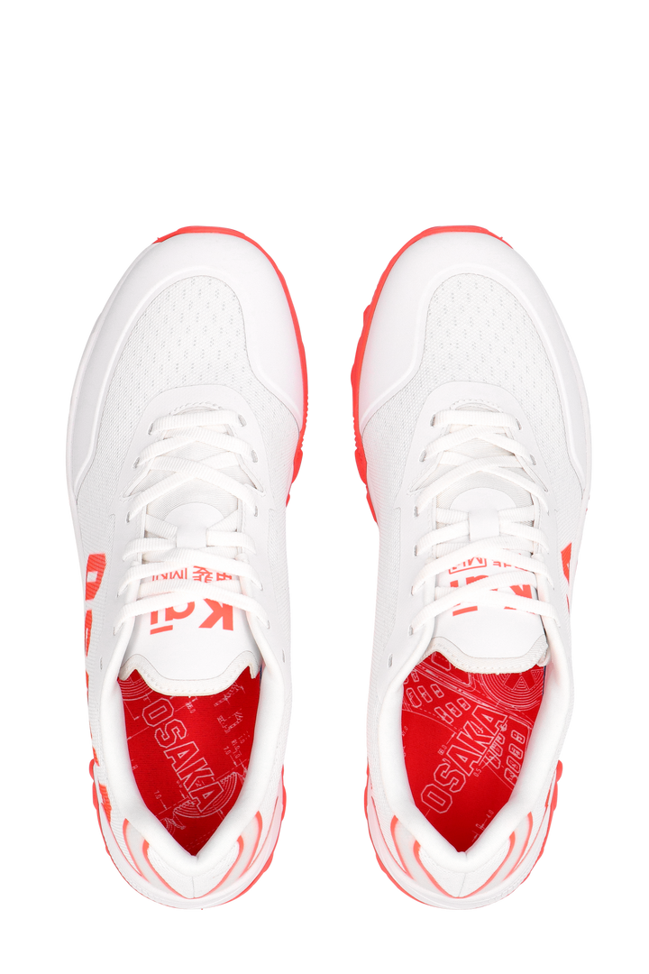 Osaka KAI MK1 Pro Tour White-Neon Flare Hockey Shoes 2025/26