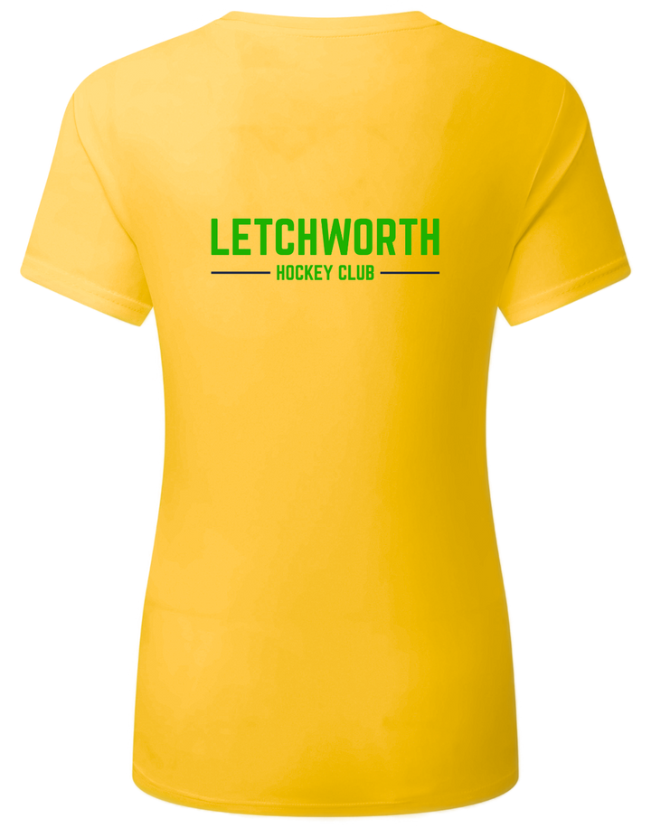 Letchworth HC Senior Female Training Shirt - Yellow