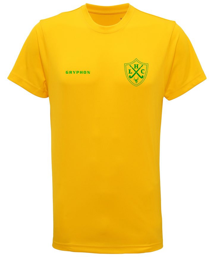 Letchworth HC Senior Unisex Training Shirt - Yellow