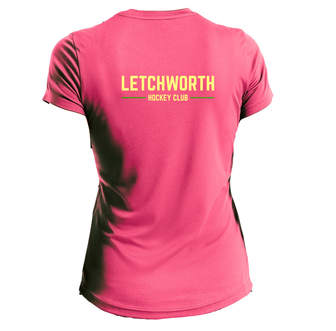 Letchworth HC Senior Female Training Shirt - Pink
