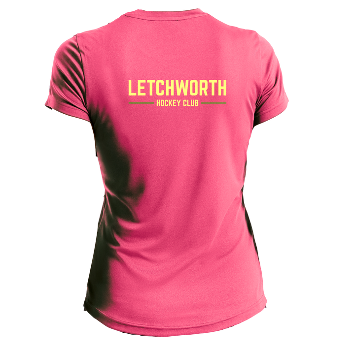 Letchworth HC Senior Female Training Shirt - Pink