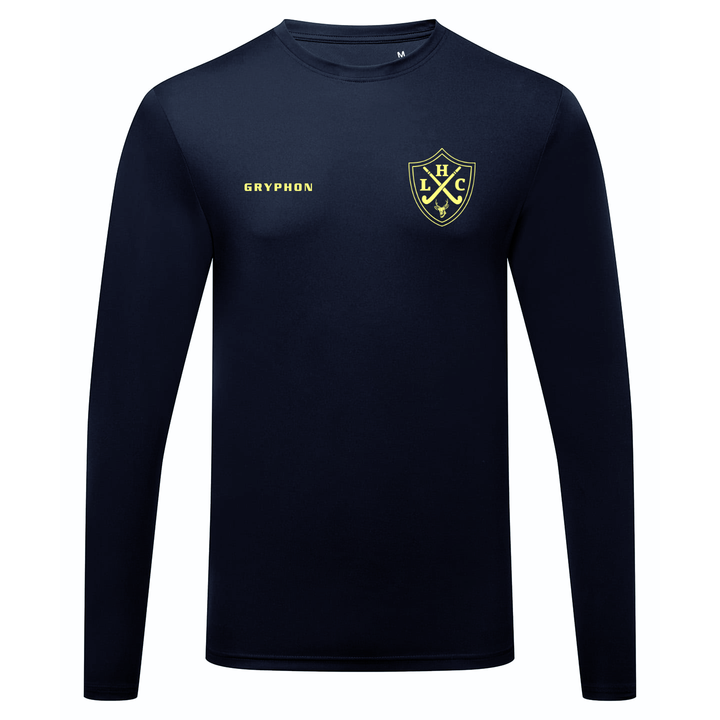 Letchworth HC Senior Unisex Long Sleeved Training Shirt - Navy