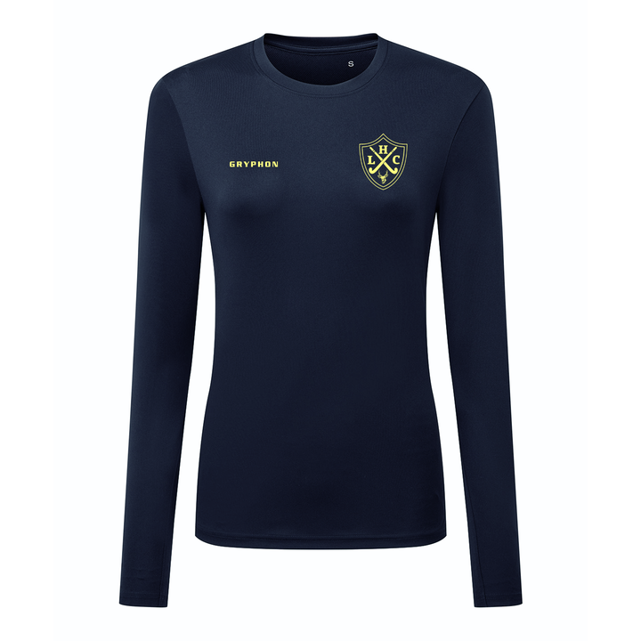 Letchworth HC Senior Female Long Sleeved Training Shirt - Navy