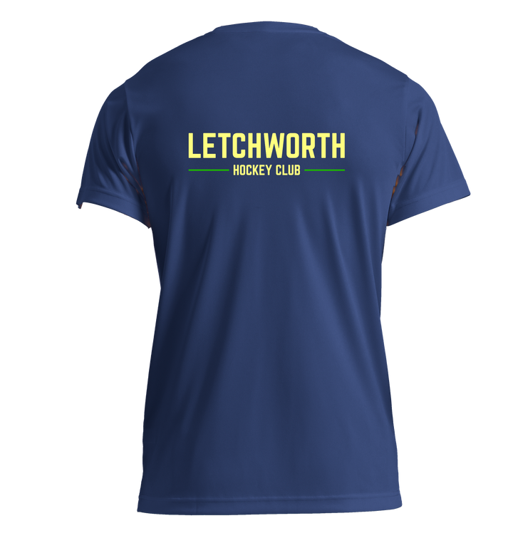 Letchworth HC Senior Unisex Training Shirt - Navy