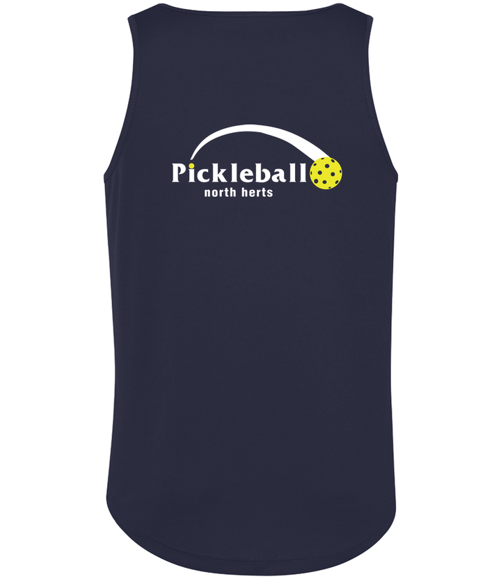 North Herts Pickleball Vest Top (unisex), Navy