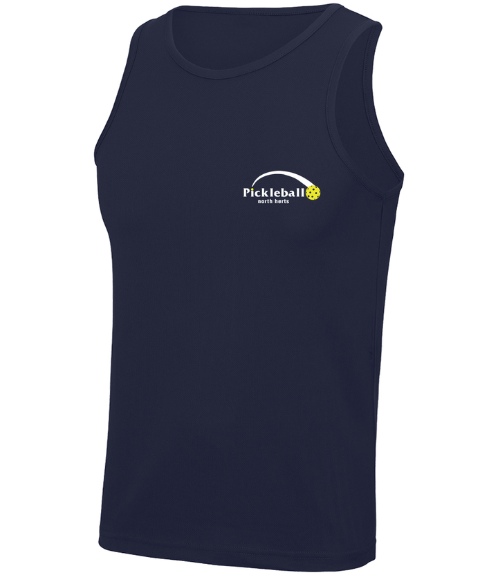 North Herts Pickleball Vest Top (unisex), Navy