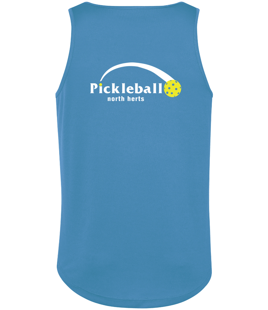 North Herts Pickleball Vest Top (unisex), Sapphire Blue