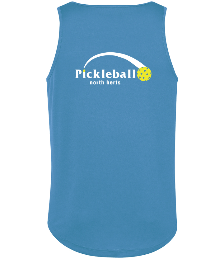 North Herts Pickleball Vest Top (unisex), Sapphire Blue