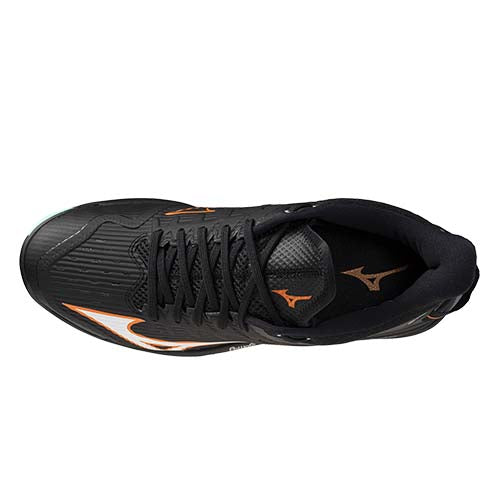 Mizuno Wave Leopardus 2025 - Black/Tangelo/Ice Green