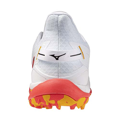 Mizuno Wave Leopardus 2025 - White/Fiery Coral 2/Citrus