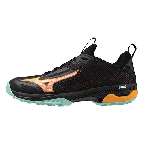 Mizuno Wave Panthera 2 2025 - Black/Tangelo/Ice Green