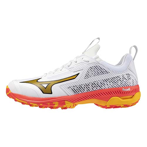 Mizuno Wave Panthera 2 2025 - White/Fiery Coral 2/Citrus
