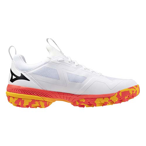 Mizuno Wave Panthera 2 2025 - White/Fiery Coral 2/Citrus