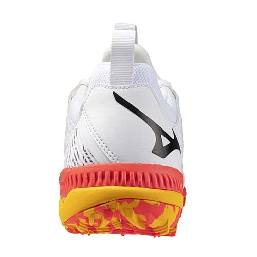 Mizuno Wave Panthera 2 2025 - White/Fiery Coral 2/Citrus