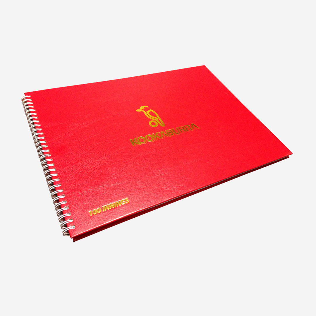 Kookaburra Wirebound Scorebook - 100 inns