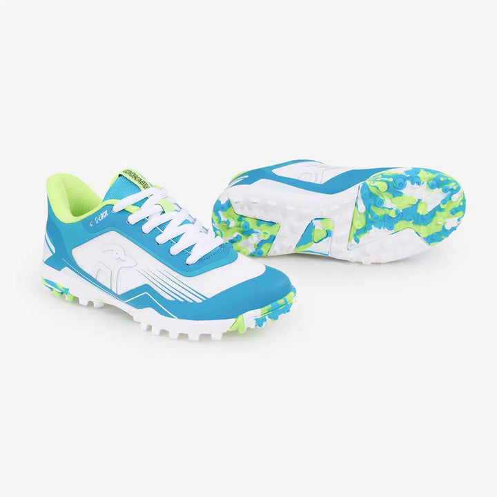 Kookaburra Orbit Junior Hockey Shoe - White/Mint 2024/25