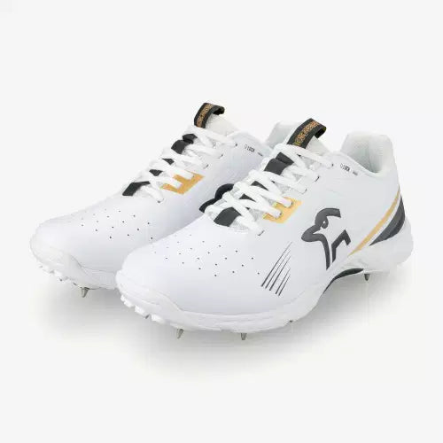 Kookaburra Junior KC 3.0 Spike Cricket Shoe 2025 - Gold & Black