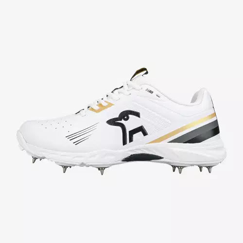 Kookaburra Junior KC 3.0 Spike Cricket Shoe 2025 - Gold & Black