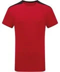 Camiseta de alto rendimiento TriDri Junior en contraste